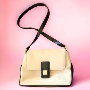 Rossetti Cream and Black small shoulder bag
